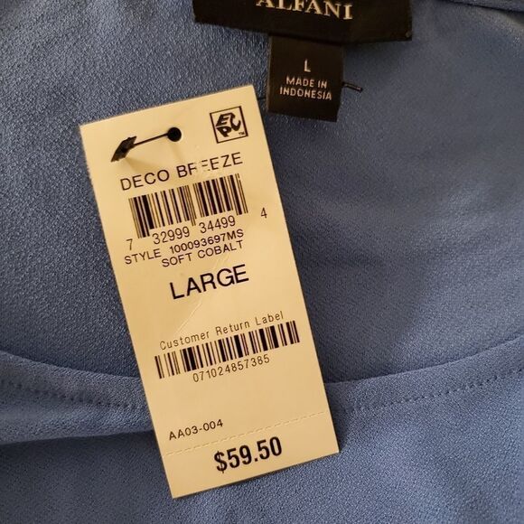 Alfani Print Sash Top - Picture 9 of 11